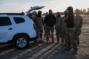 Тренировка новобранцев РДК