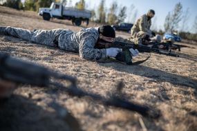 Recruits of Russian Volunteers Corps