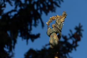 Monument of Independence (Bereginya) in Kyiv