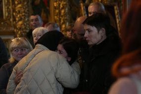 The funeral of the fallen soldier Ilya Dolmatov