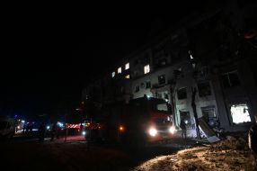 Consequences of a missile attack on Zaporozhye