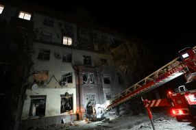 Consequences of a missile attack on Zaporozhye