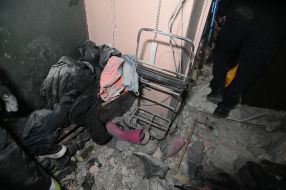 Consequences of a missile attack on Zaporozhye