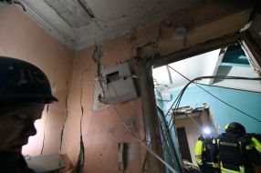 Consequences of a missile attack on Zaporozhye