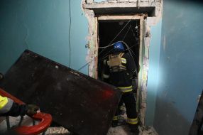 Consequences of a missile attack on Zaporozhye