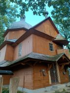 Wooden church in  Boryslav city