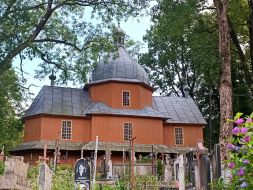 Wooden church in  Boryslav city