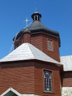 Деревянная церковь в городе Борислав