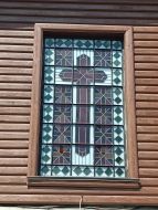 Витражи церкви в городе Борислав