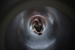 Recruits of the 3rd separate assault brigade of the Armed Forces undergo military training