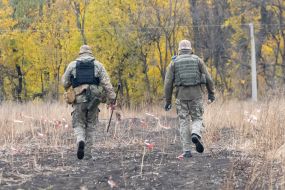 Demining of agricultural fields in Izyum district
