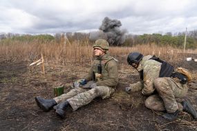 Demining of agricultural fields in Izyum district