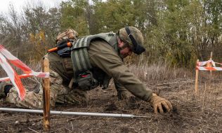Demining of agricultural fields in Izyum district
