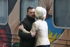 Volodymyr Zelenskyi, Ursula von der Leyen
