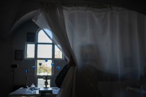 Church decorations on the throne in the church (Ostriv district) in Kherson