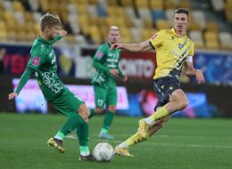 Soccer. FC "Rukh" (Lviv) and FC "Obolon" (Kyiv)