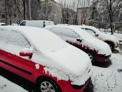 Snow in Kyiv