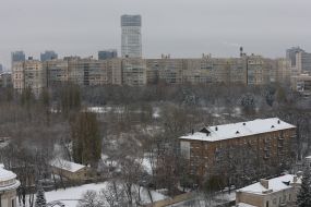 Вид із Великої дзвіниці Києво-Печерської лаври