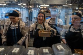 Специальный продовольственный поезд-кухня