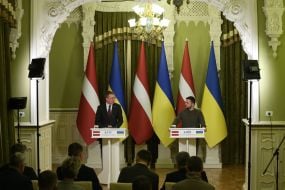 Владимир Зеленский и Эдгарс Ринкевичс