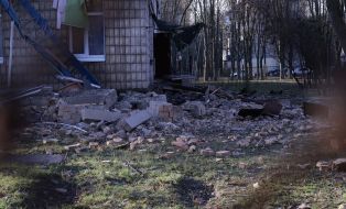 Consequences of a drone attack on Kyiv