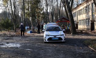 Consequences of a drone attack on Kyiv