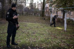 Consequences of a drone attack on Kyiv