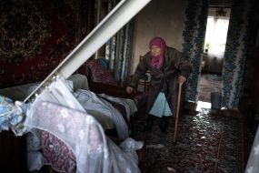 Consequences of a drone attack on Kyiv