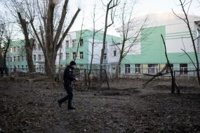 Consequences of a drone attack on Kyiv