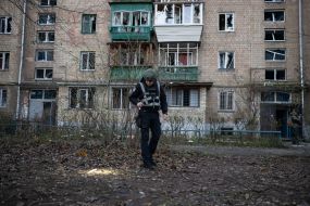 Consequences of a drone attack on Kyiv