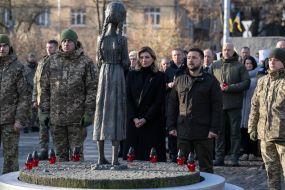 Vladimir Zelensky and Elena Zelensky