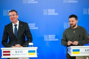 Edgars Rinkevics, Volodymyr Zelenskyi