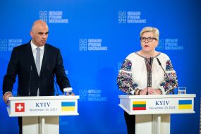 Alain Berset, Ingrida Shimonyte