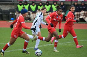 Game moment of the Ukrainian Cup football match