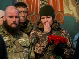 Farewell ceremony for Serhii Pavlichenko