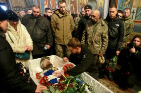 Farewell ceremony for Serhii Pavlichenko