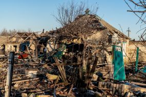 Private house destroyed by explosion