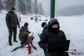 Testing of a remotely controlled tower in the Lviv region