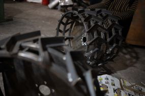 Remote-controlled demining drone "Snake"