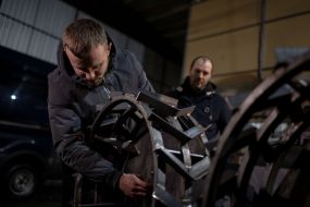 Work on the creation of a remote-controlled drone for demining "Snakes" in the Lviv region
