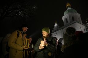 Transfer of the Flame of Bethlehem