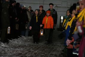 Transfer of the Flame of Bethlehem