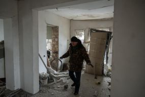 Наслідки ракетного обстрілу Києва