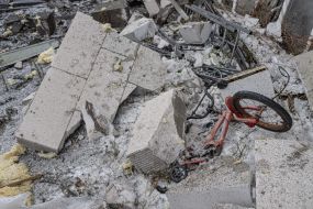 Наслідки ракетного обстрілу Києва