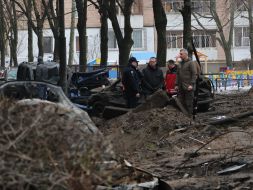 Consequences of a missile attack on Kyiv