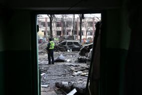 Consequences of a missile attack on Kyiv