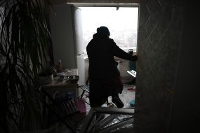 Consequences of a missile attack on Kyiv