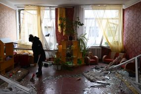 Consequences of a missile attack on Kyiv
