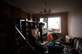 Consequences of a missile attack on Kyiv