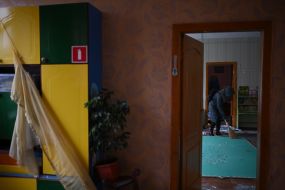 Consequences of a missile attack on Kyiv